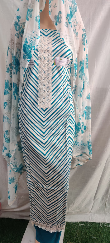 Lahariya heavy cotton suit