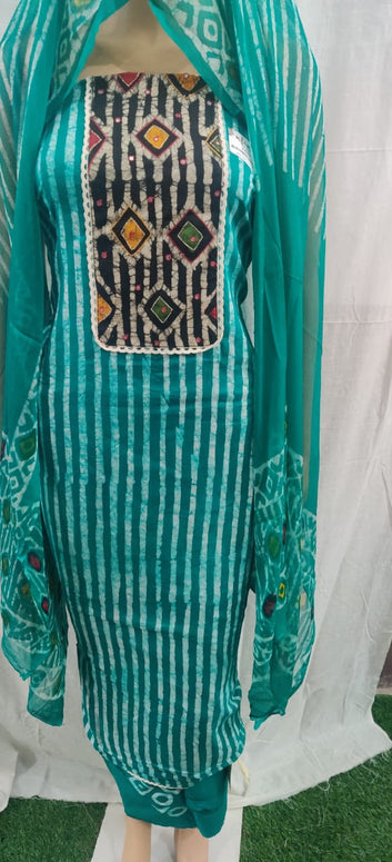 Patch work  batik suit