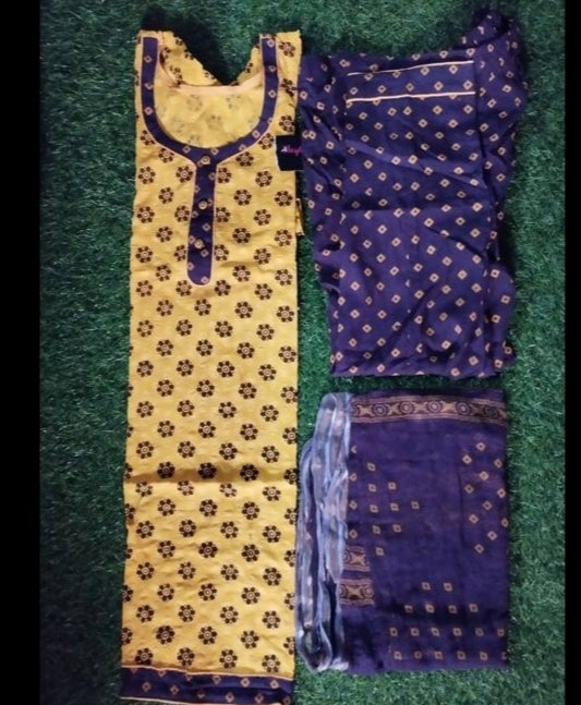Sanganeri print kurti pantwith diluptta