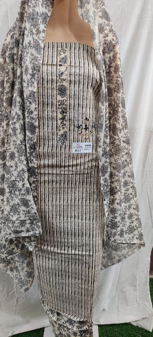 Cemric cotton unstitched cotton