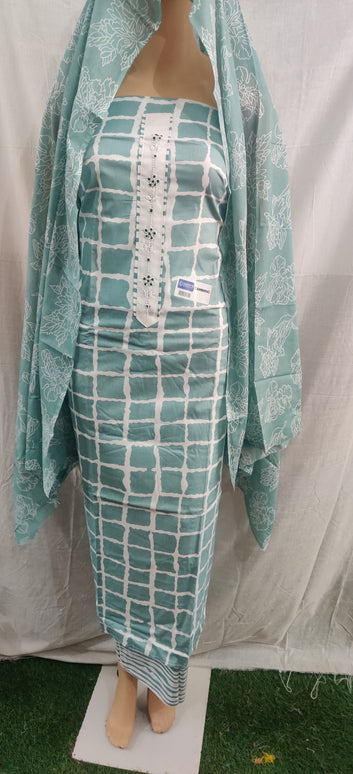 Cheak cemric cotton suit