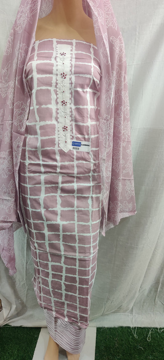 Cheak cemric cotton suit