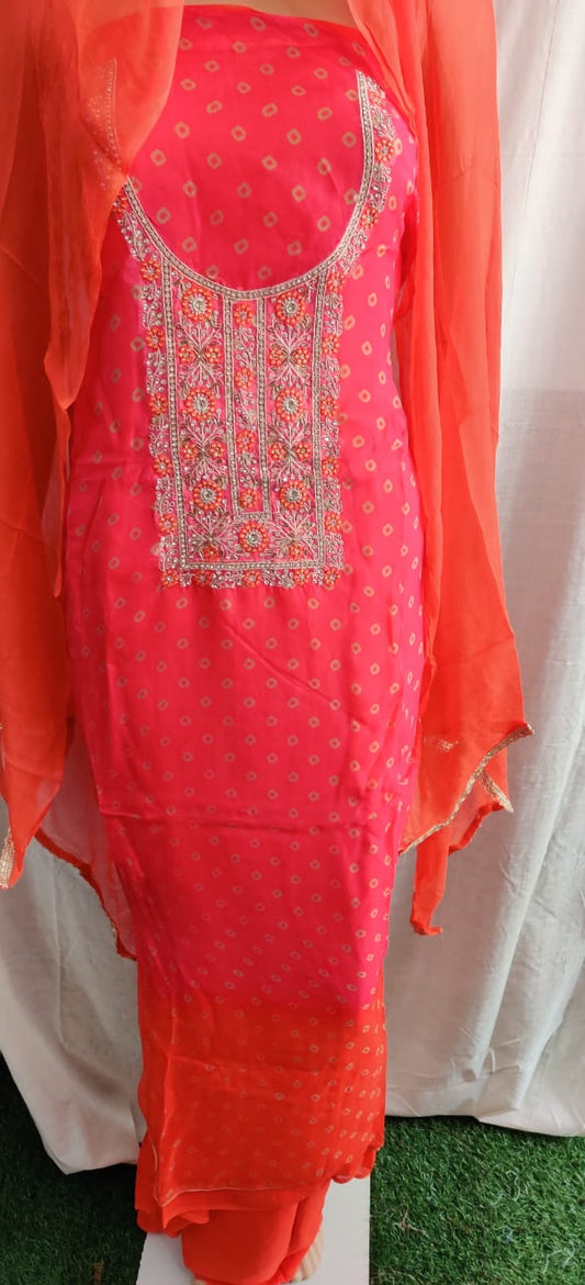 Patchwork fancy suit